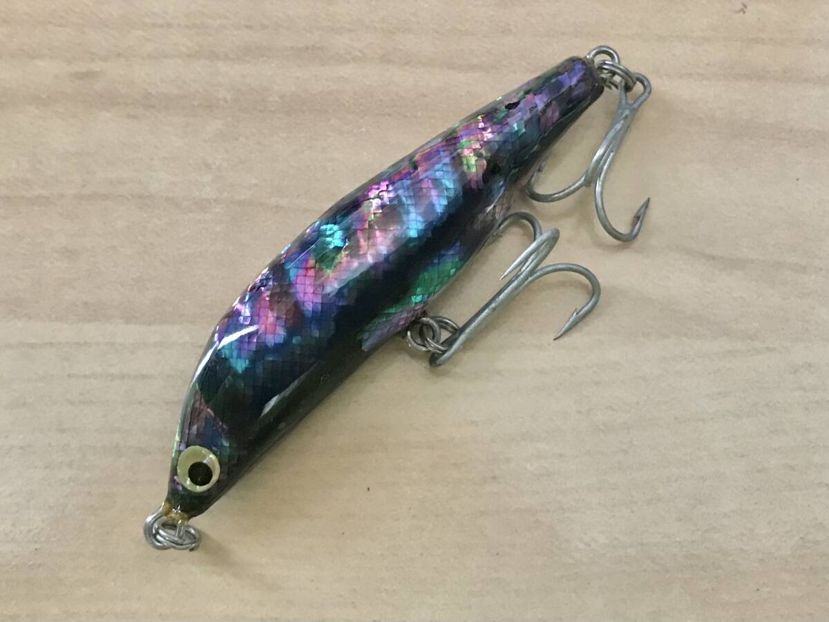 【ジャンク品扱い:詳細不明:シンペン:アワビ貼り】シーバス・メバル・メッキ・クロダイ・チヌ・キビレ・エリア・管釣り・ライトゲーム拍卖