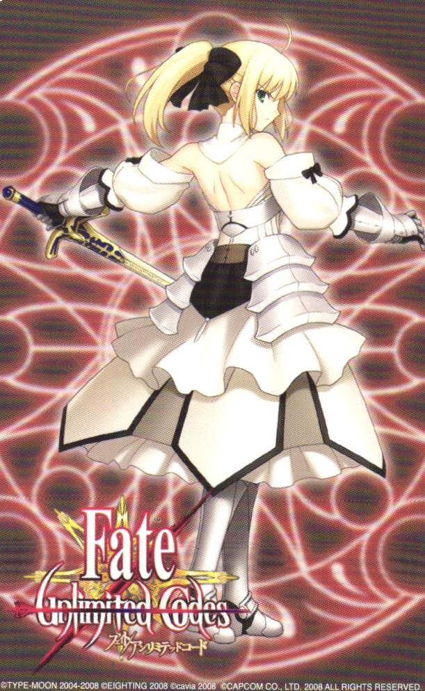★Fate/Unlimited Codes TYPE-MOON 微擦れ有★テレカ50度数未使用ed_42拍卖