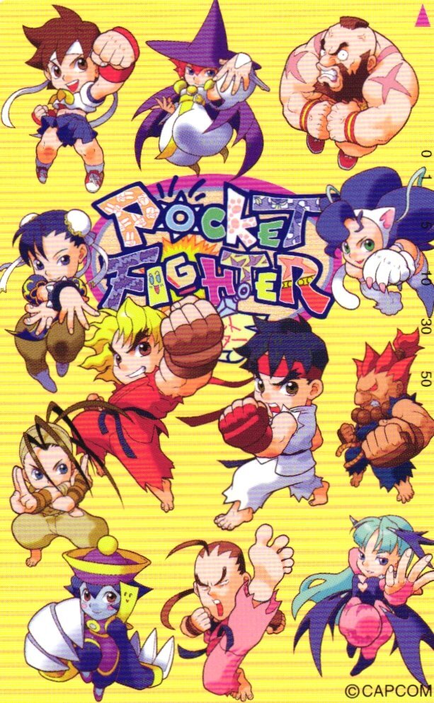 ★ポケットファイター カプコン★テレカ50度数未使用eb_46拍卖
