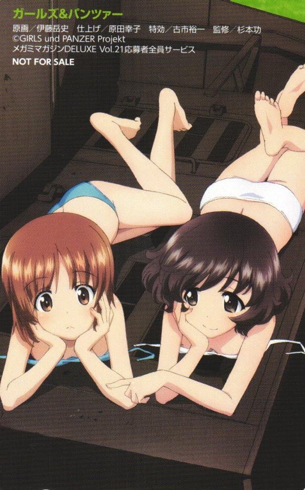 ★ガールズ&パンツァー 伊藤岳史 メガミマガジン全員サービス 非売品★テレカ50度数未使用ed_380拍卖