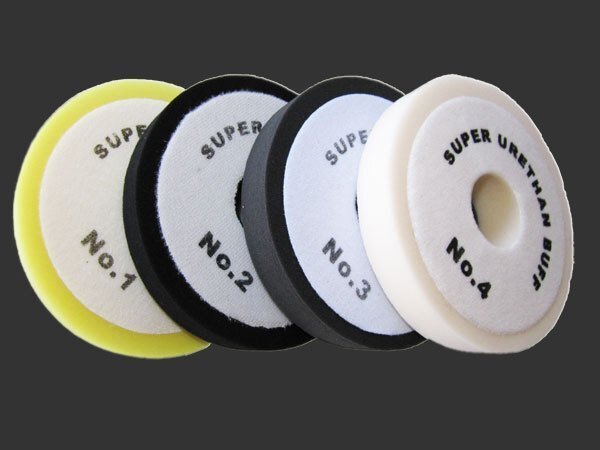 ポリッシャ-用 185mmx35mm バフ スターターキット 4枚セット拍卖