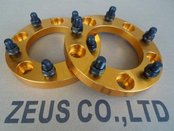 ランクル100 200 ワイドトレッドスペーサー 2枚組 PCD150 20mm ゴールド拍卖