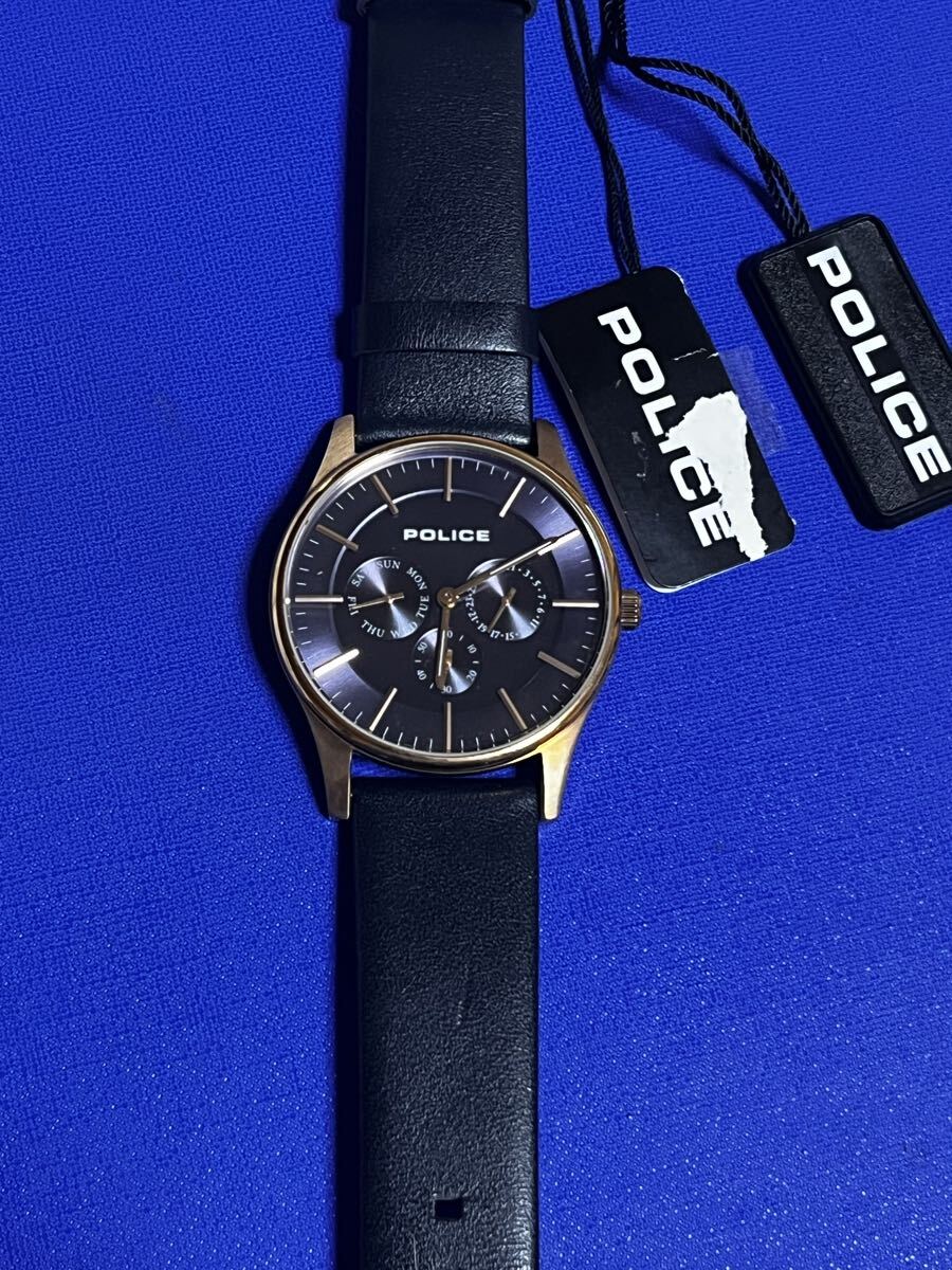 未使用★POLICE ポリス COURTESY 14701J クロノグラフ クォーツ拍卖