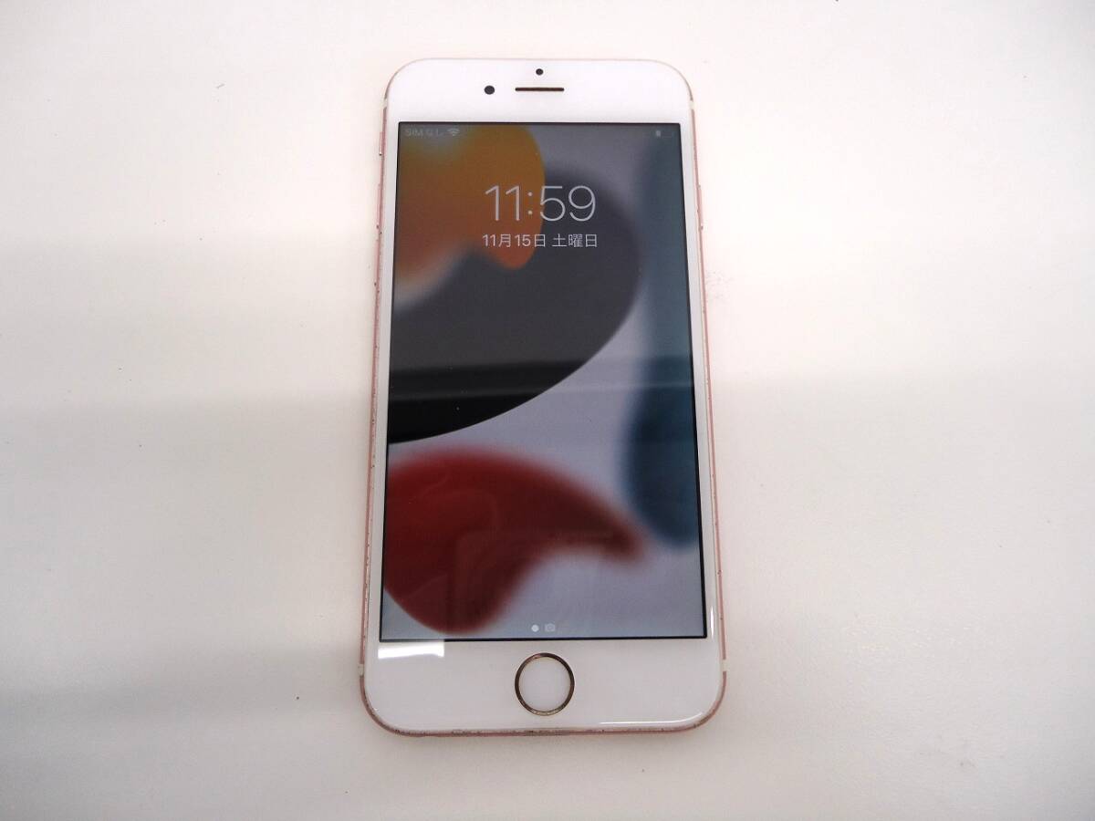 再出品 スマホ祭 携帯祭 au iPhone 6s 16GB ピンク 初期化済み 電源確認済み アイフォン6S Apple 長期保管品 中古現状 判定〇 SIMロック有拍卖