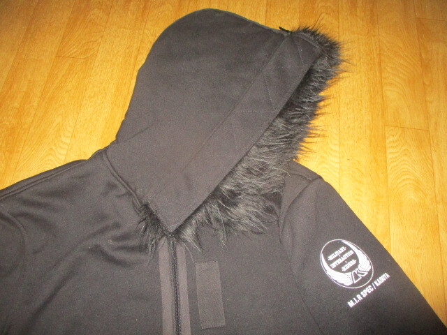 カドヤレーシング 希少 N-2B フライトジャケット風 厚手スウェット・ライダースジャージジャケット 極美中古 サイズL拍卖