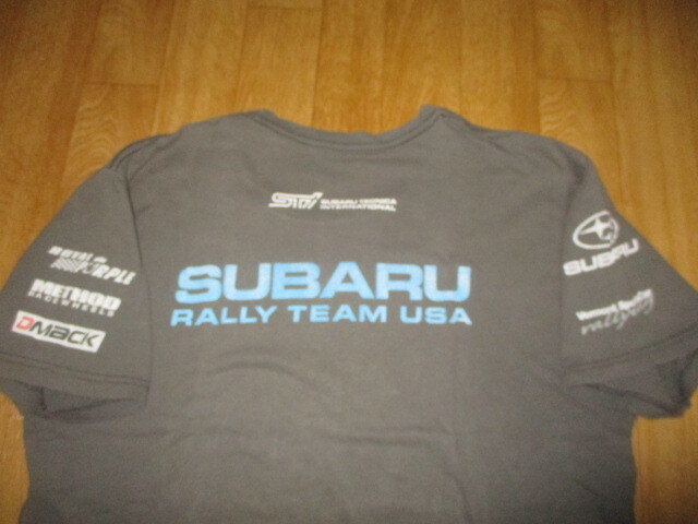 スバルSTI・チャレンジャー・ビンテージ・チームワークス・ワールドラリー 希少 Tシャツ 美中古 サイズM拍卖