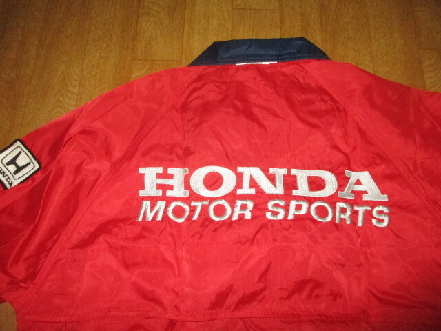 サイズM・ホンダ・F1・コレクション・マクラーレン 当時物 プラチナ色刺繍ロゴ ジャケット 美中古拍卖