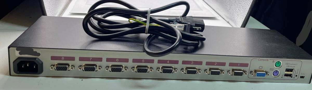 ● 富士通 FUJITSU KVMスイッチ コンソールスイッチ 8ポート PG-SB206拍卖