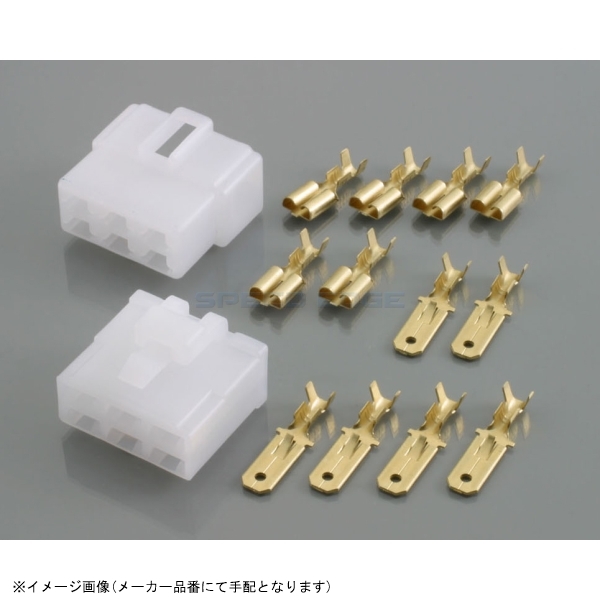 在庫あり KITACO キタコ 0900-755-02008 コネクターSET 250型タイプ 250型/6極(オス/メス)/1SET拍卖