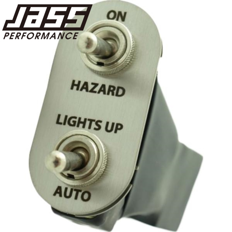 在庫あり ジャスパフォーマンス 2181 ハザード&リトラスイッチ ステンレスヘアライン NAロードスター拍卖