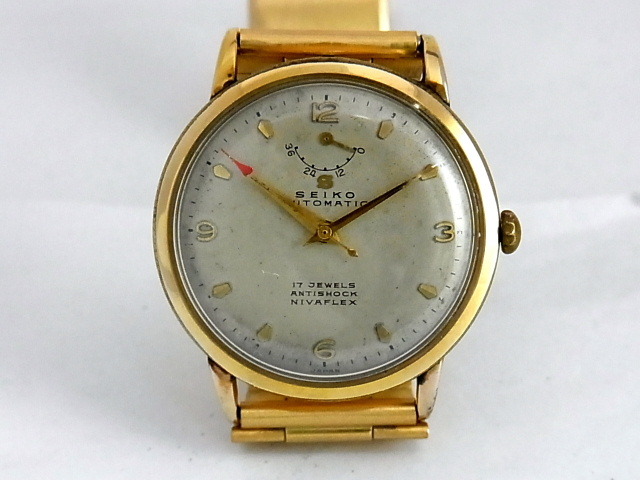 Sセイコー インジケーター 17石 アンチショック オートマチック 14015 12拍卖