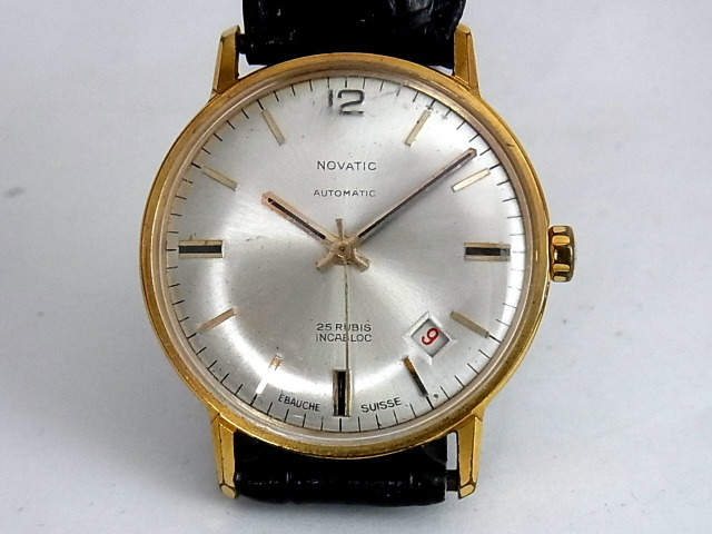アンティーク NOVATIC ノバティック 25石 オートマチック 41拍卖