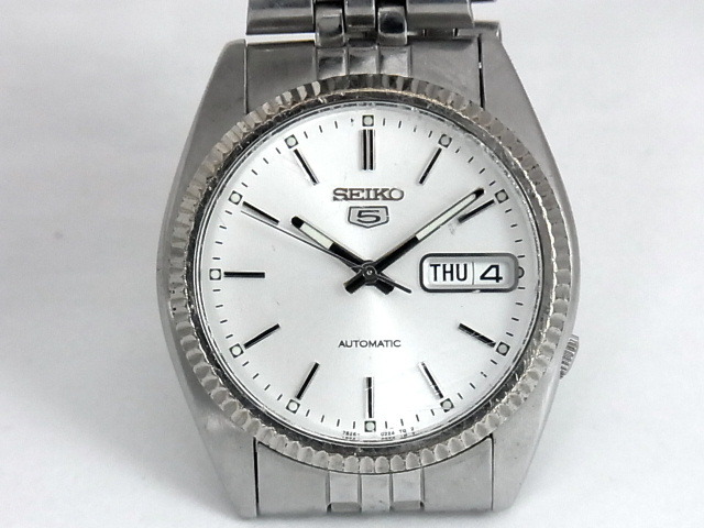 セイコー5 オートマチック 裏フタスケルトン 7S26-0500 49拍卖