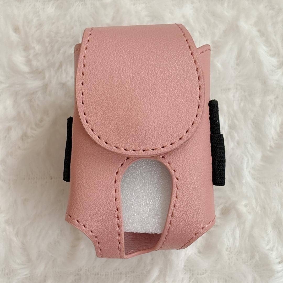 ゴルフボールケース ピンク 合成皮革拍卖