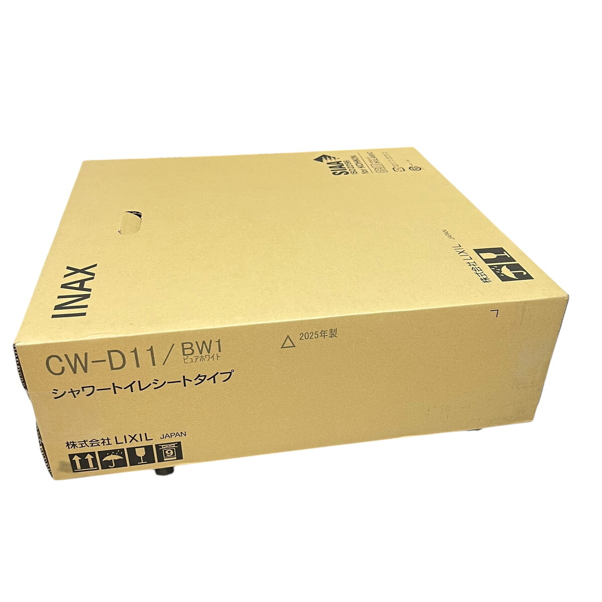 【未開封・未使用】 INAX シャワートイレシートタイプ CW-D11/BW1 ピュアホワイト 2025年製 (N71124_5_77h)拍卖