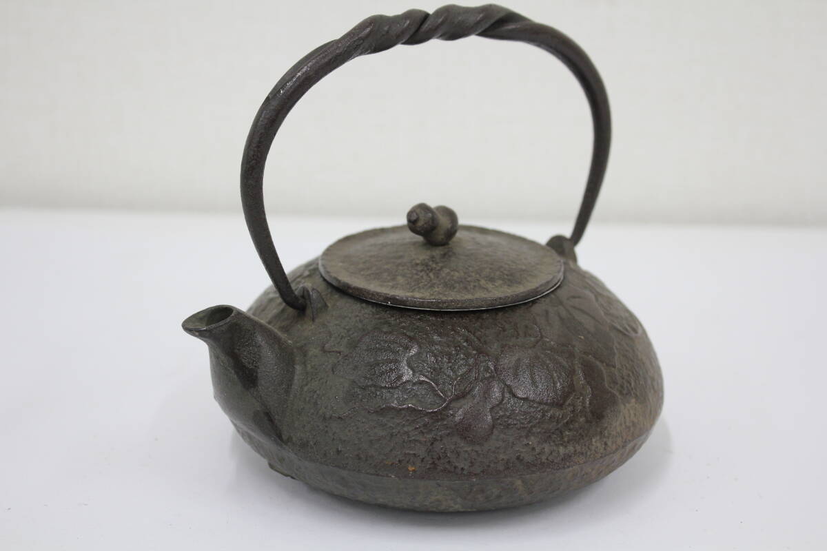 南部鉄器 鉄瓶 瓢 ひさご 急須 茶道 BT1474拍卖