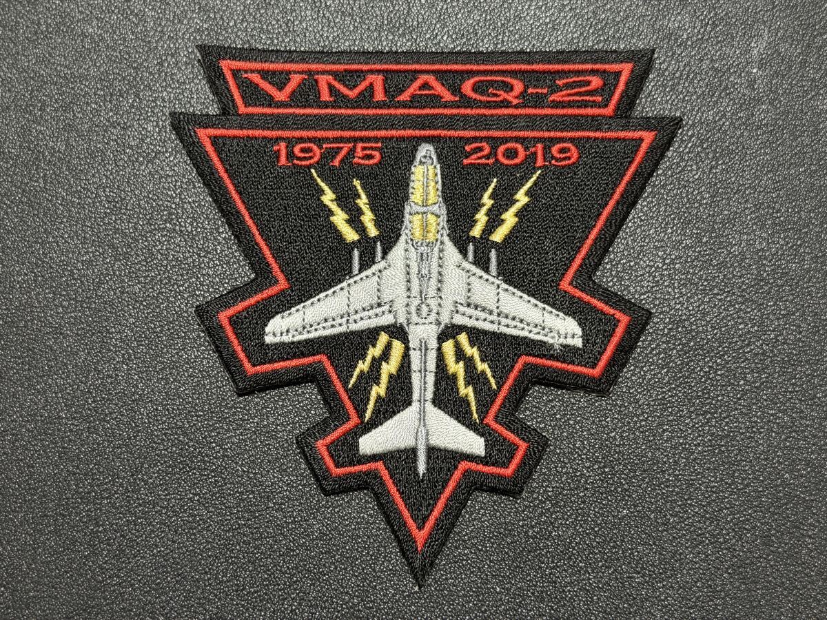 米海兵隊 VMAQ-2 Death Jesters EA-6B プラウラー 運用終了 パッチ ミリタリーワッペン拍卖