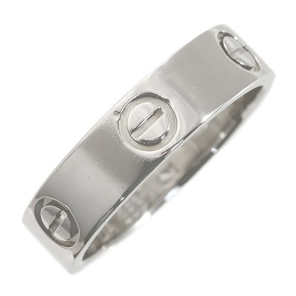 送料無料 本物 Cartier カルティエ LOVEリング 指輪 PT950 プラチナ ラブリング 16号 メンズ レディース おしゃれ 普段使い拍卖