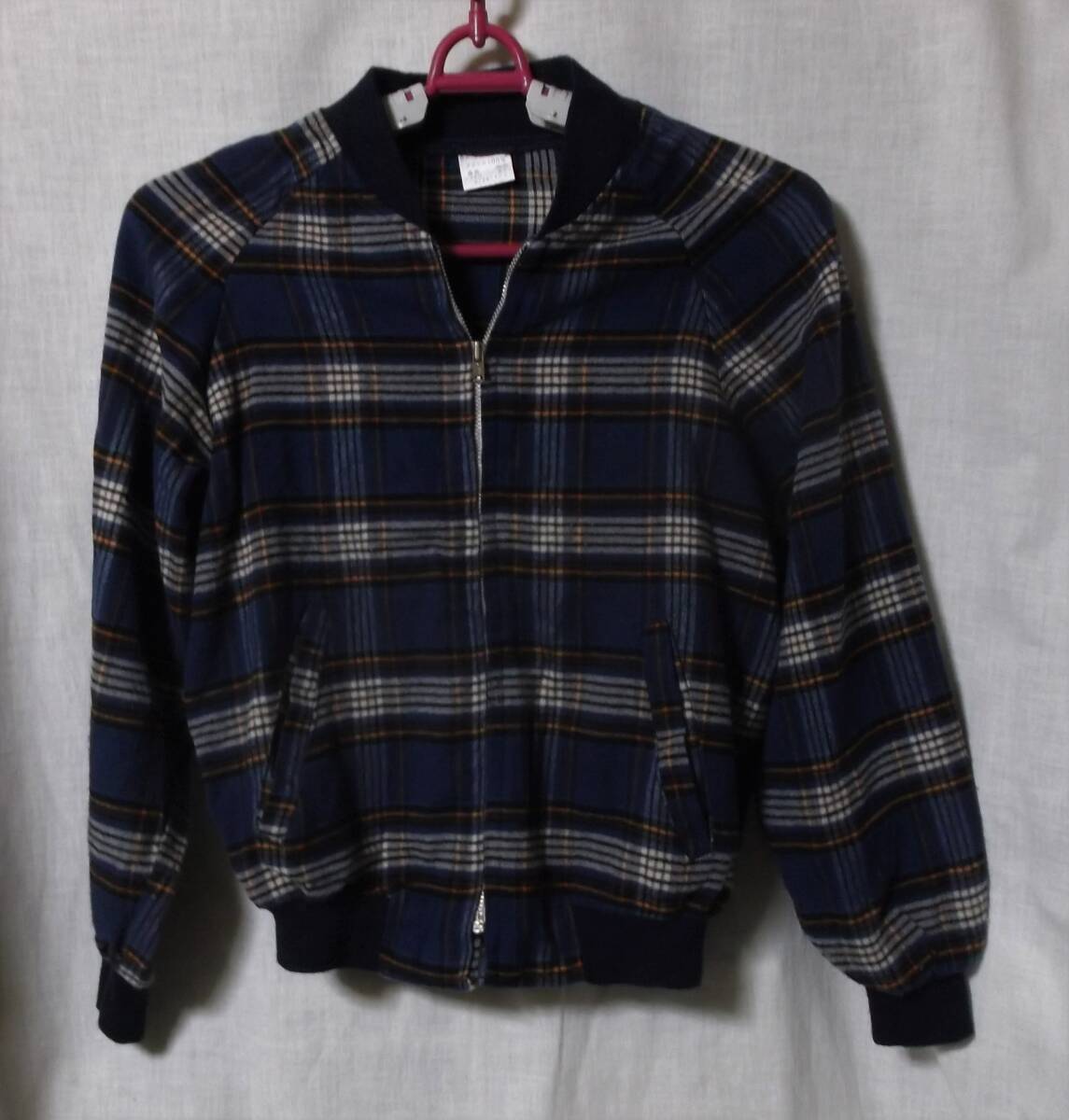 ☆☆ 『 ボーイッシュなチェック柄ジャンパー 』/ 日本製拍卖