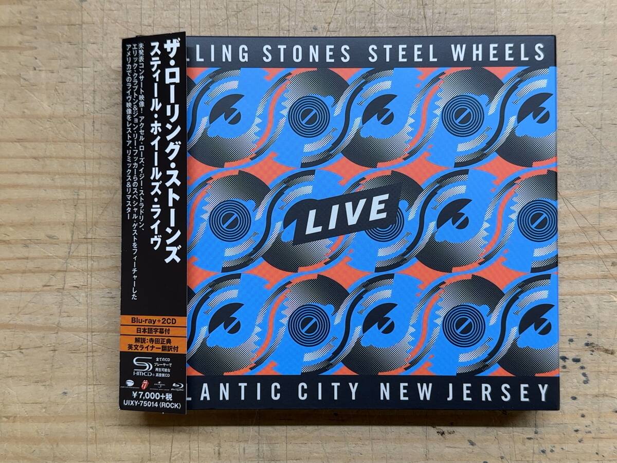 A18◎ザ・ローリング・ストーンズ:スティール・ホイールズ・ライヴ/Blu-ray+2CD(SHM-CD) 完全生産限定盤 uixy-75014/251126拍卖