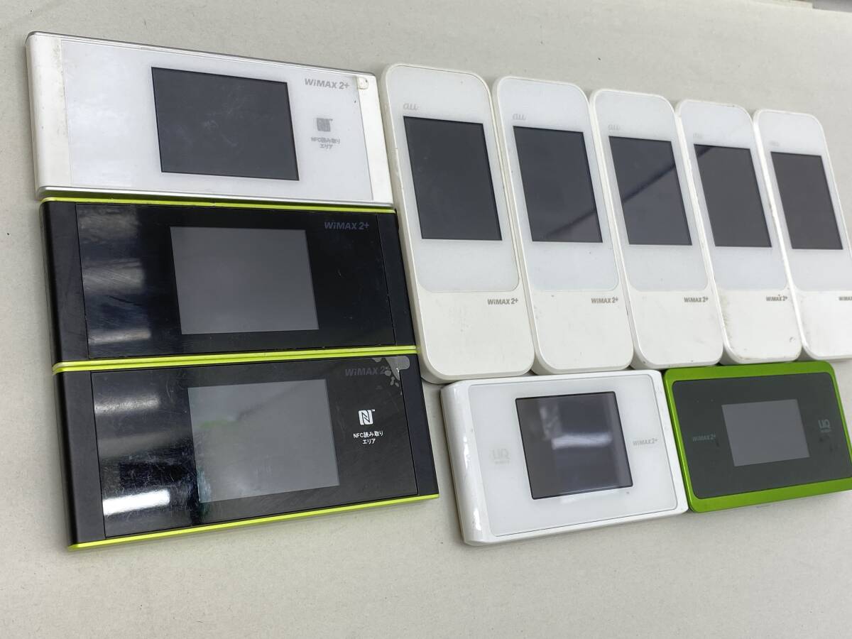 モバイルルーター 10台 まとめ ポケットWiFi WiMAX T W05 W04 WX04 WX06 動作未確認 ジャンク拍卖