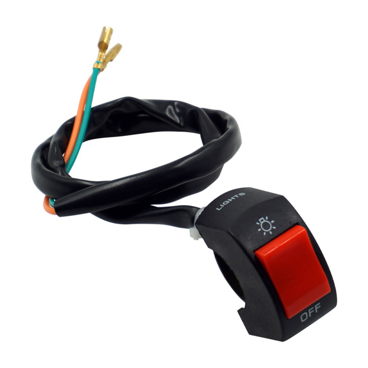 オートバイ改装ヘッドライトスイッチ モトクロスのハンドルバーのライトコントローラ ハンドルアクセサリー オートバイ用品 ;J271;拍卖