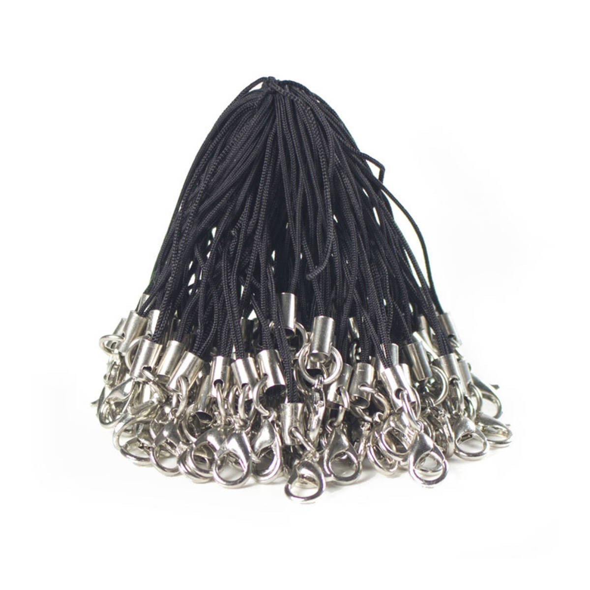 ジュエリー ペンダントロープ ランヤード ハンギング リング ペンダントロープ 携帯電話 diy 手作り アクセサリー 材料 100個入り;J626;拍卖