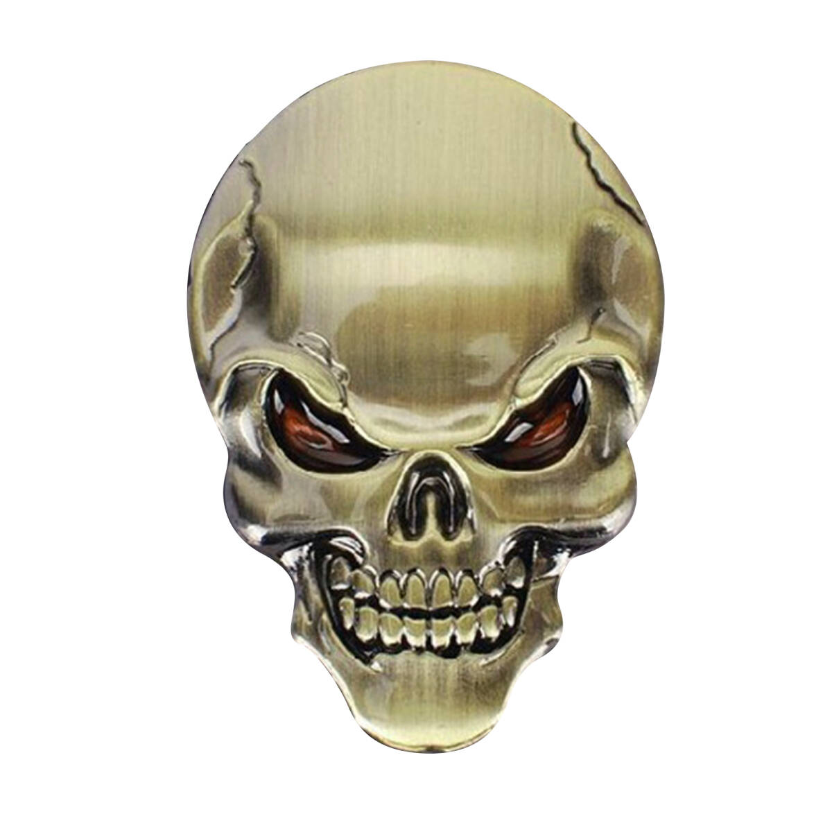 スカル エンブレム 立体 ステッカー スカルカーステッカー ゴーストボディ ステッカー 立体的な車尾ステッカー カー アクセサリー ;J983;拍卖