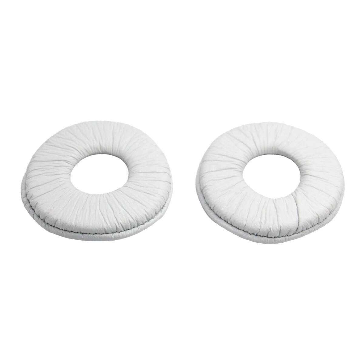 ヘッドホンカバー ホワイト MDR-ZX100、MDR-ZX110、MDR-ZX300、MDR-V150、MDR-V250など対応 交換用イヤーパッド 2個セット;J1028;拍卖