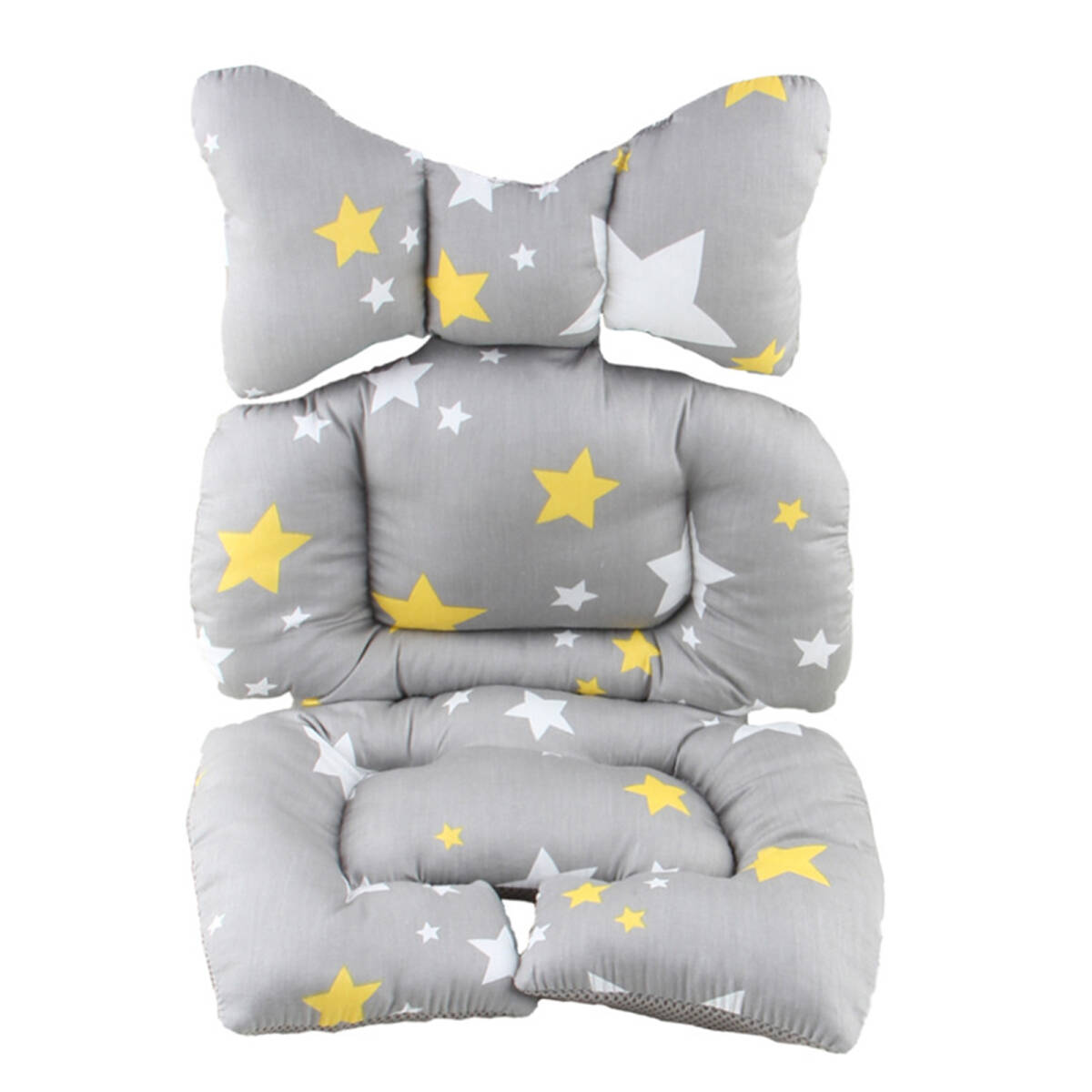 ベビーカーシート ベビーカークッションサポート 防寒チャイルドシート 洗濯でき 拔群の通気性 ベ 春夏秋冬通用 星柄;J3737;拍卖