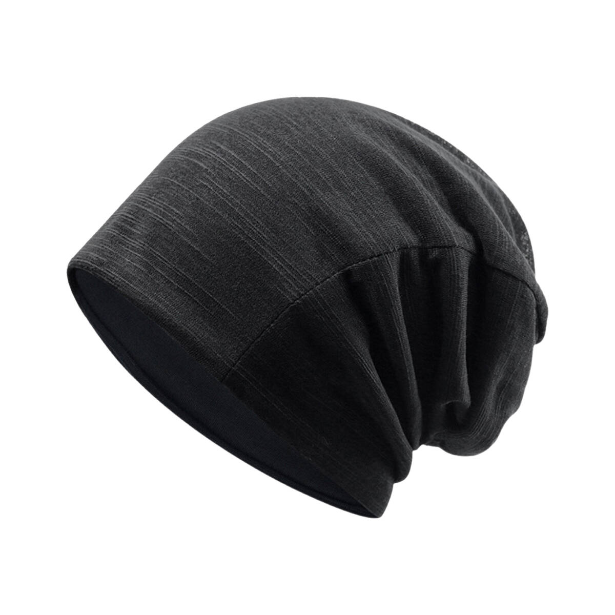 綿ガーゼニット帽 ニット帽 春秋用 医療用帽子 抗がん剤治療 キャップ 薄手パーカー帽 男女兼用 フリーサイズ 56〜60cm頭囲対応;J3694;拍卖