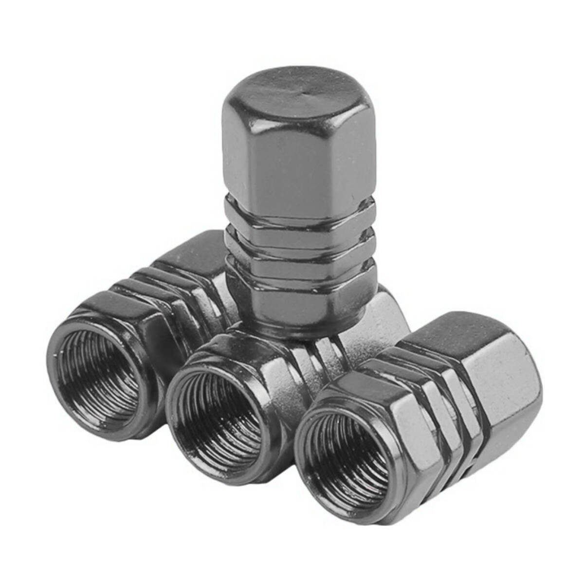 タイヤエアバルブキャップ 車用バルブキャップ 高強度 アルミ製 腐食防止 自動車 オートバイ 漏れ防止 車用プラグ 4個入り ;J731;拍卖