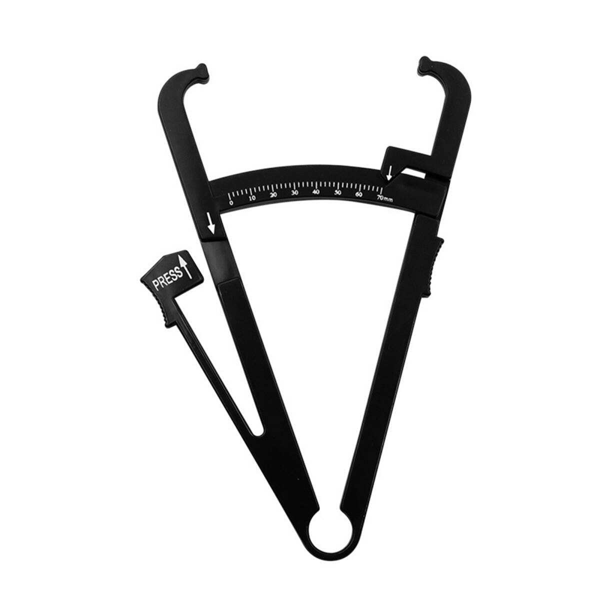 皮下脂肪定規 脂肪テスター 体脂肪測定テスター 体測定ルーラー 減量測定テスター ジム専用パーソナルトレーナー用体組成計 ;J1076;拍卖