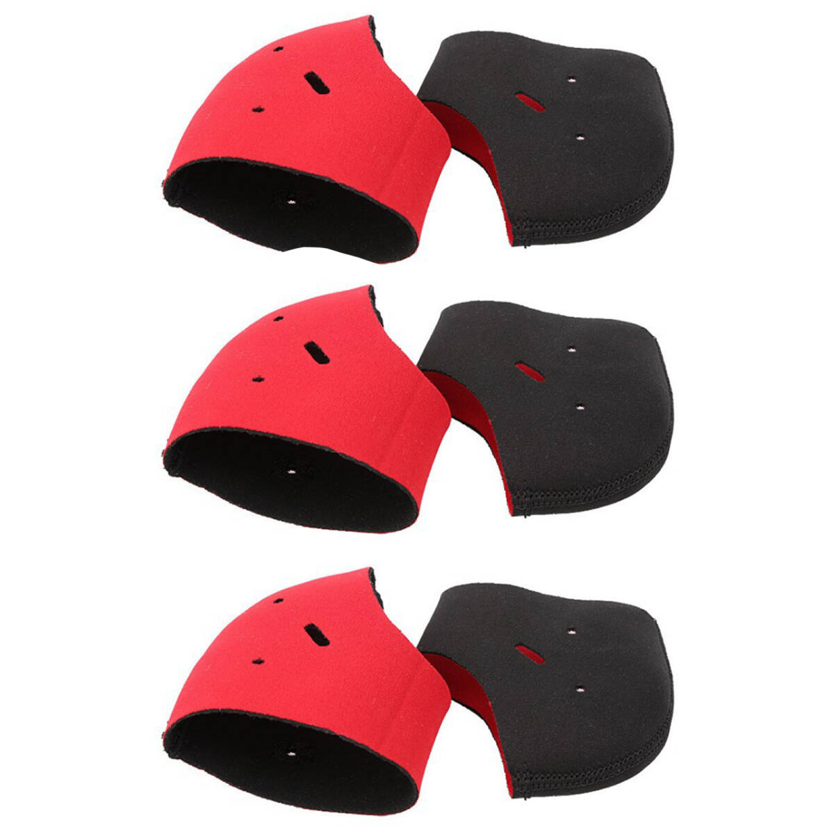 3足セット かかとソックス かかとサポーター かかとケア ソックス かかと靴下 保温 保湿 角質ケア 男女兼用(Mサイズ);J1030;拍卖