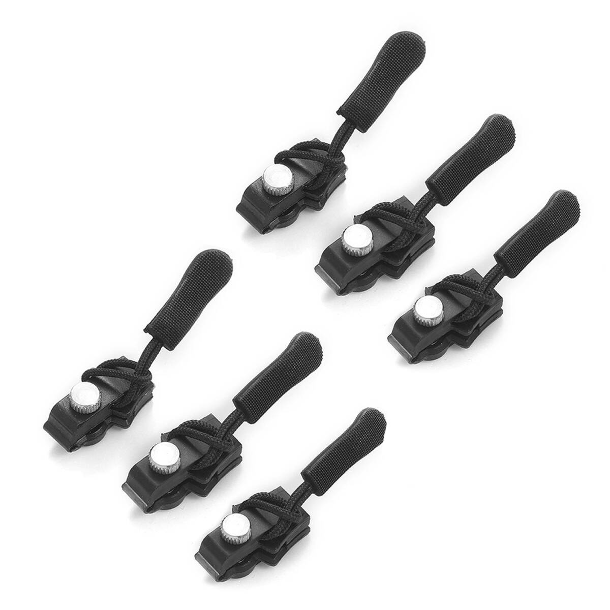 【6個入り】万能ファスナー修理セット 大中小3サイズ、スーツケース・バッグ・ジャケット対応のファスナー修理神器;J5459-2ps;拍卖