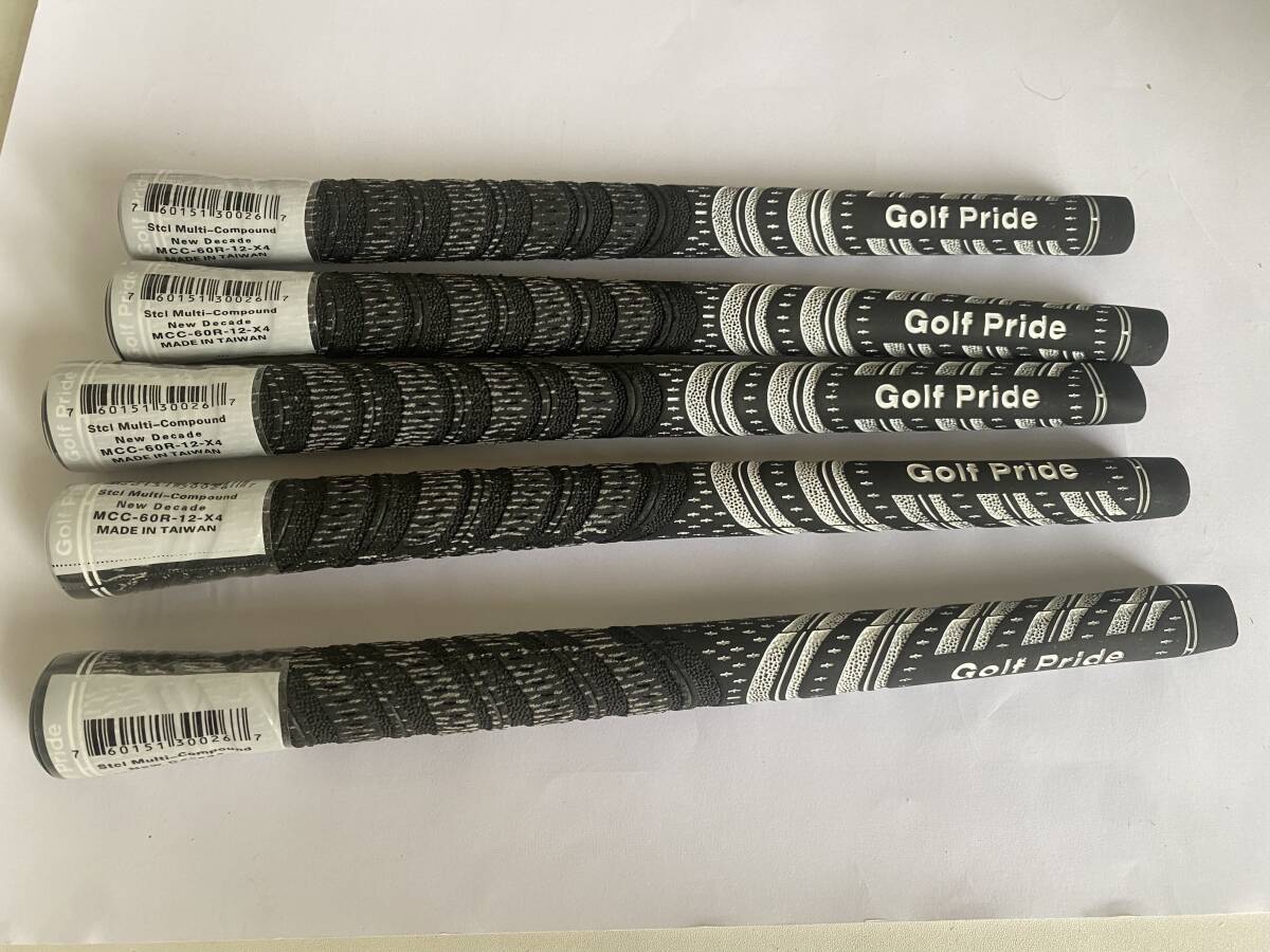 GOLFPRIDE (ゴルフプライド) ツアーベルベットラバー 60R 5枚セット拍卖