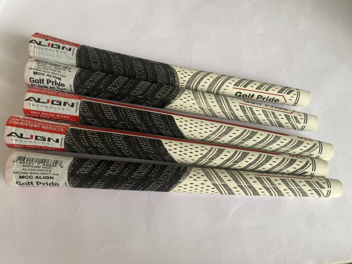 GOLFPRIDE (ゴルフプライド) ツアーベルベットラバー M60X-M07-XA 5枚セット拍卖