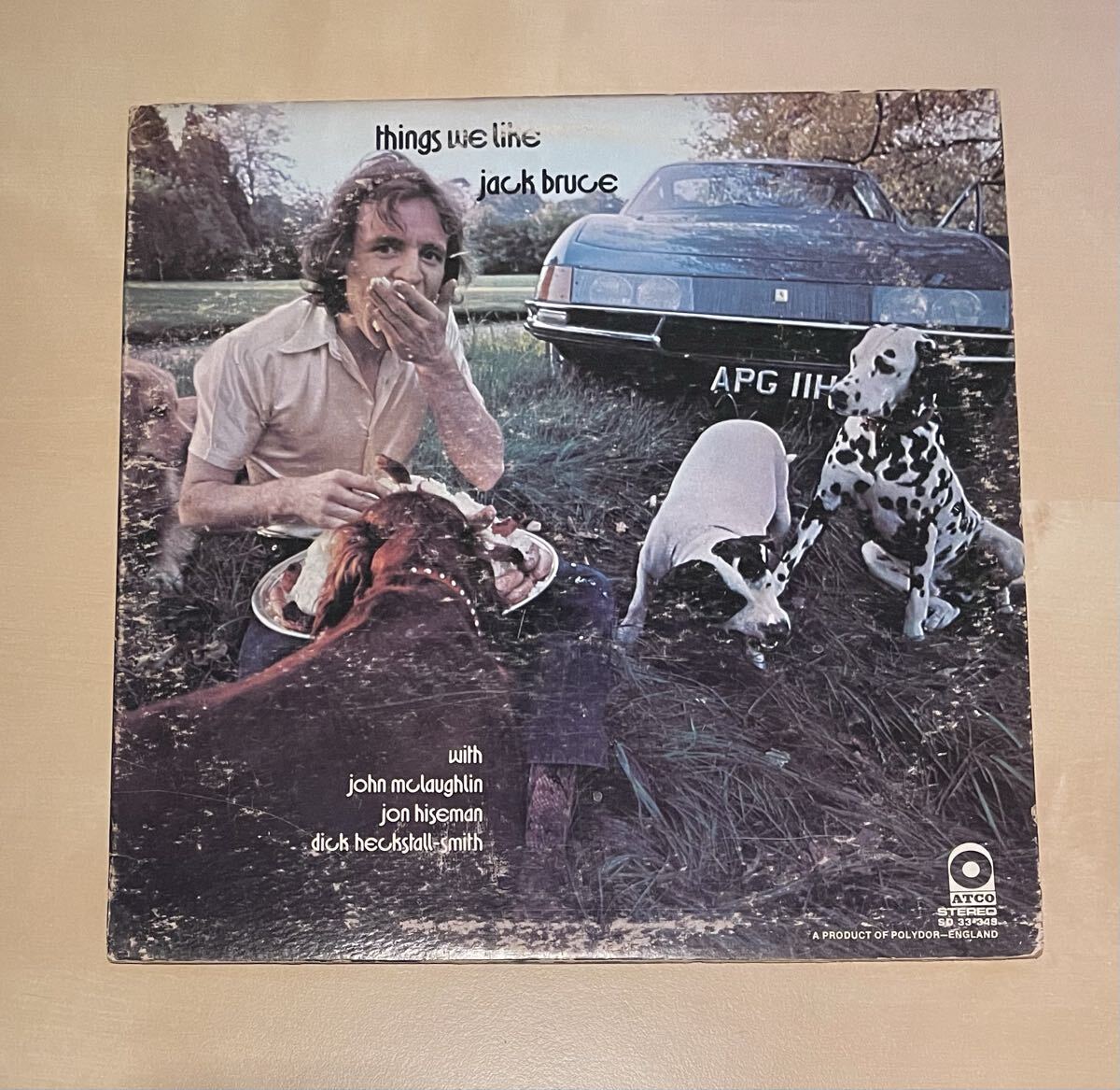 Jack Bruce with John McLaughlin/Dick Heckstall-Smith/Jon Hiseman - Things We Like - LPレコード拍卖