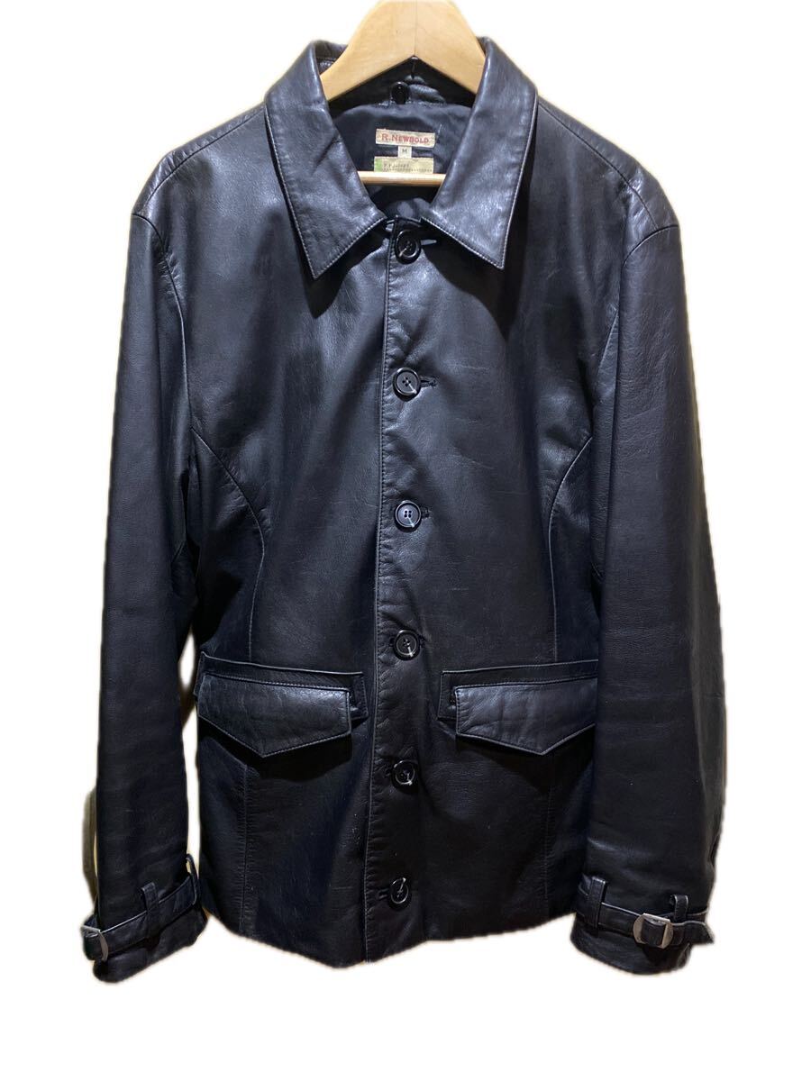 R.NEWBOLD レザージャケット ブラック ポールスミス Paul Smith サイズM拍卖