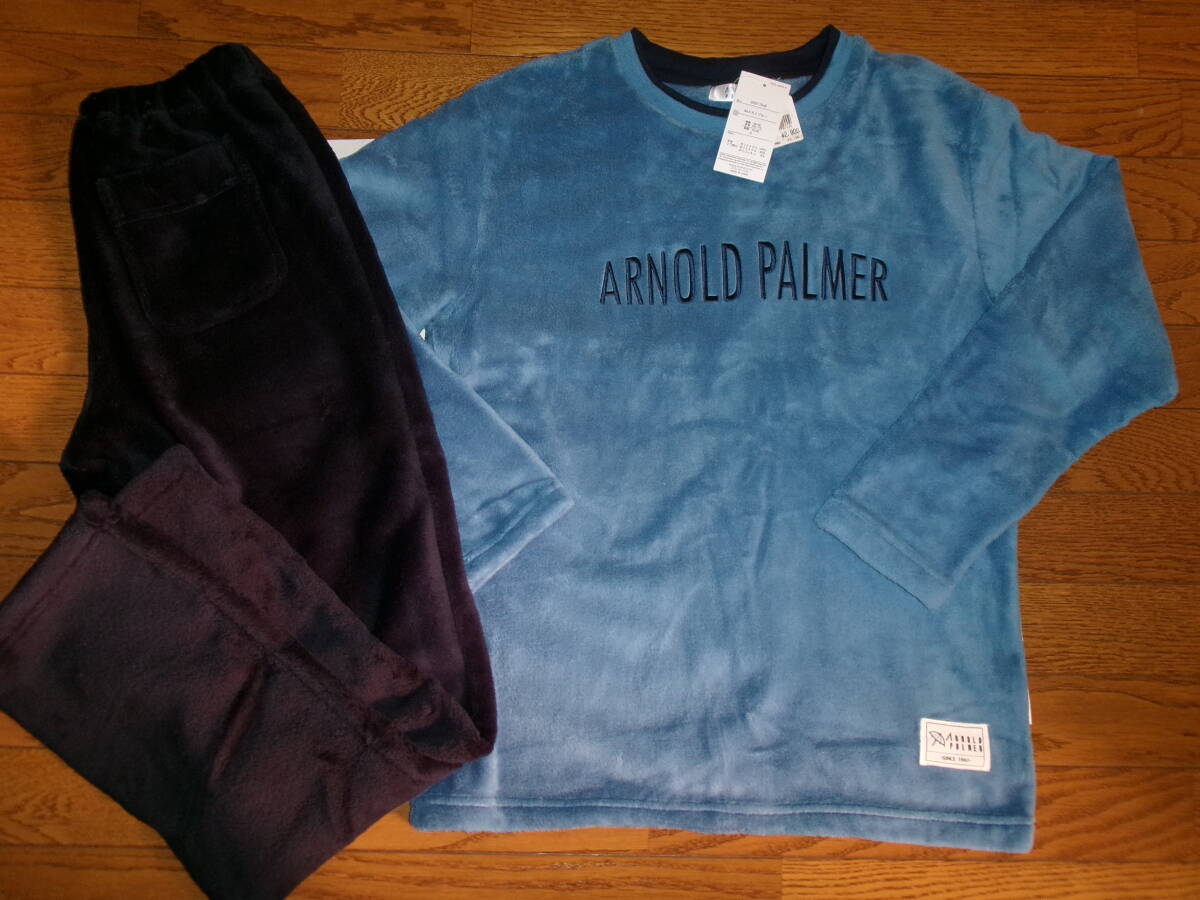 ☆新品 アーノルドパーマー 長袖パジャマ M (フリース)☆拍卖