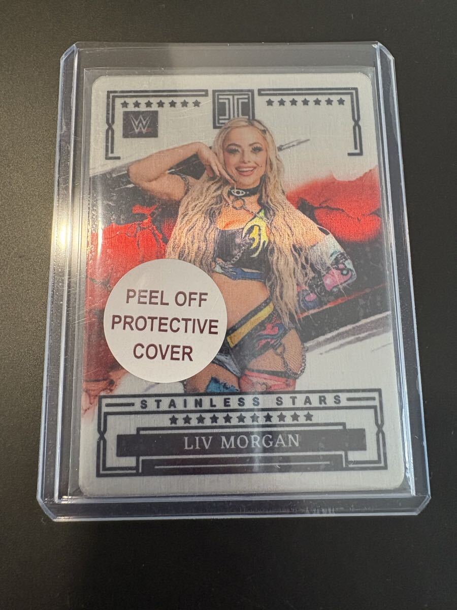 1円スタート 75枚限定 SP 2023 Panini impeccable WWE stainless stars Liv Morgan リヴ・モーガン プロレス topps拍卖