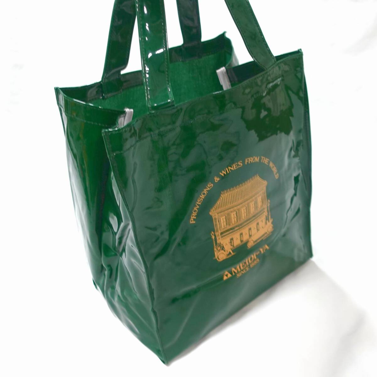 福祉バザー MEIDI-YA/明治屋 トートバッグ 深緑拍卖