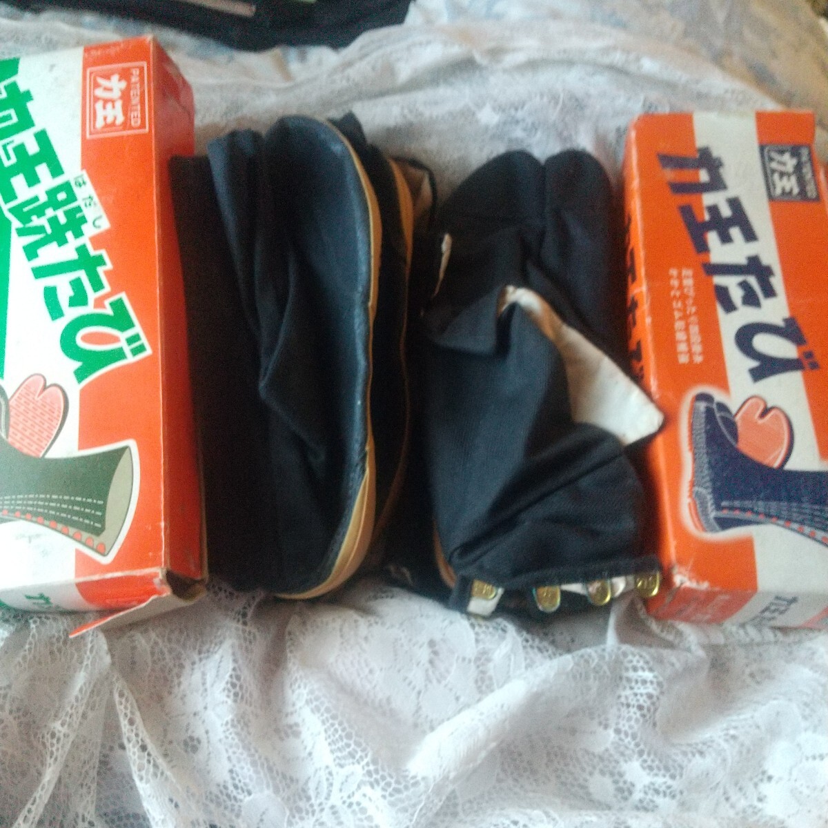 未使用 力王 地下足袋 たび 跣たび 農作業に 二足で激安拍卖