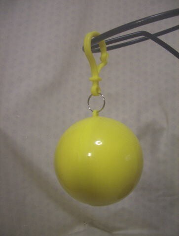 【サバイバル 送料無料】【携帯用雨具】レディス カラー無地、携帯用、レイン ウェア<イエロー(黄色):フリーサイズ>【329】拍卖