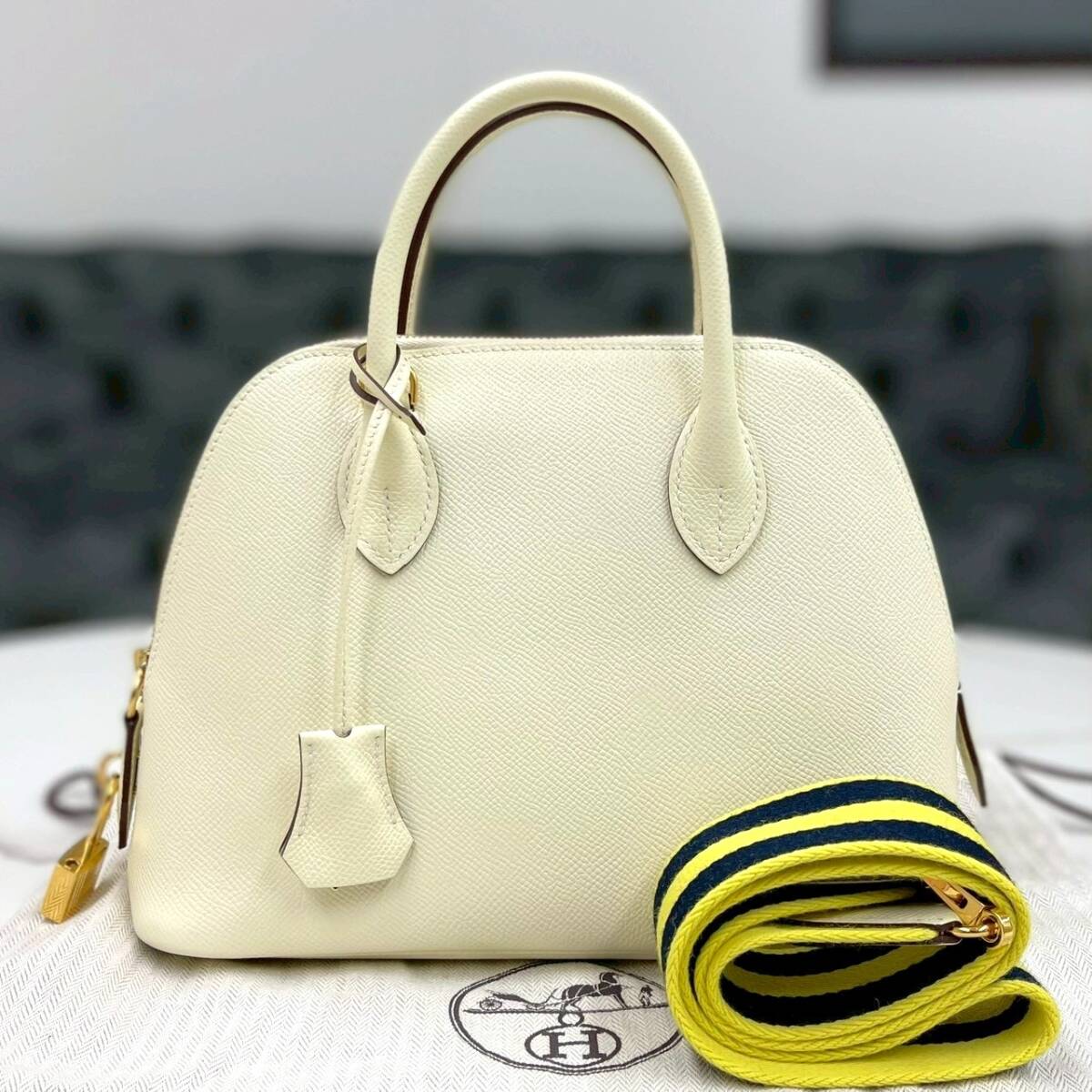 美品☆ エルメス ボリード1923 25 エプソン ナタ 2way B刻印拍卖