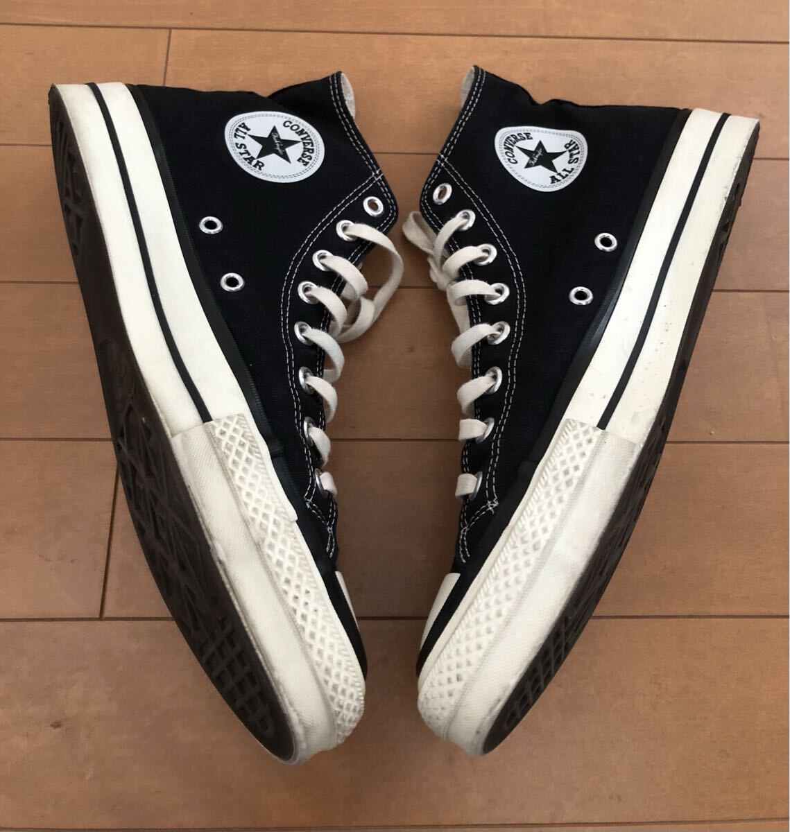 CONVERSE コンバース TIMELINE タイムライン オールスター ALL STAR J VTG CT50 50s HI 黒 ブラック 28cm US9.5 拍卖