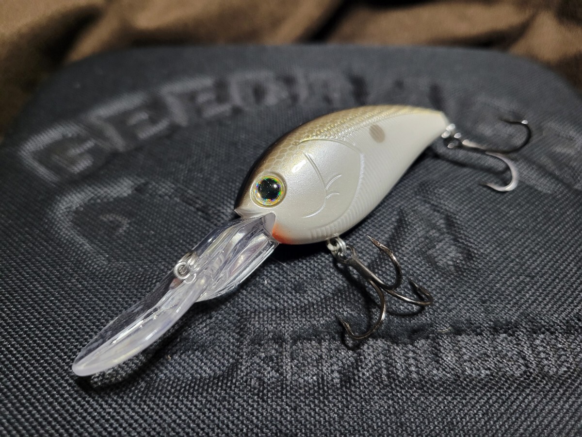 ★NORIES★SHOT OVER 3.5T.S ノリーズ ショットオーバー Color 351 パール・ザ・ナチュラル 美中古品 Length 62mm Weight 18g Depth 3.5m拍卖