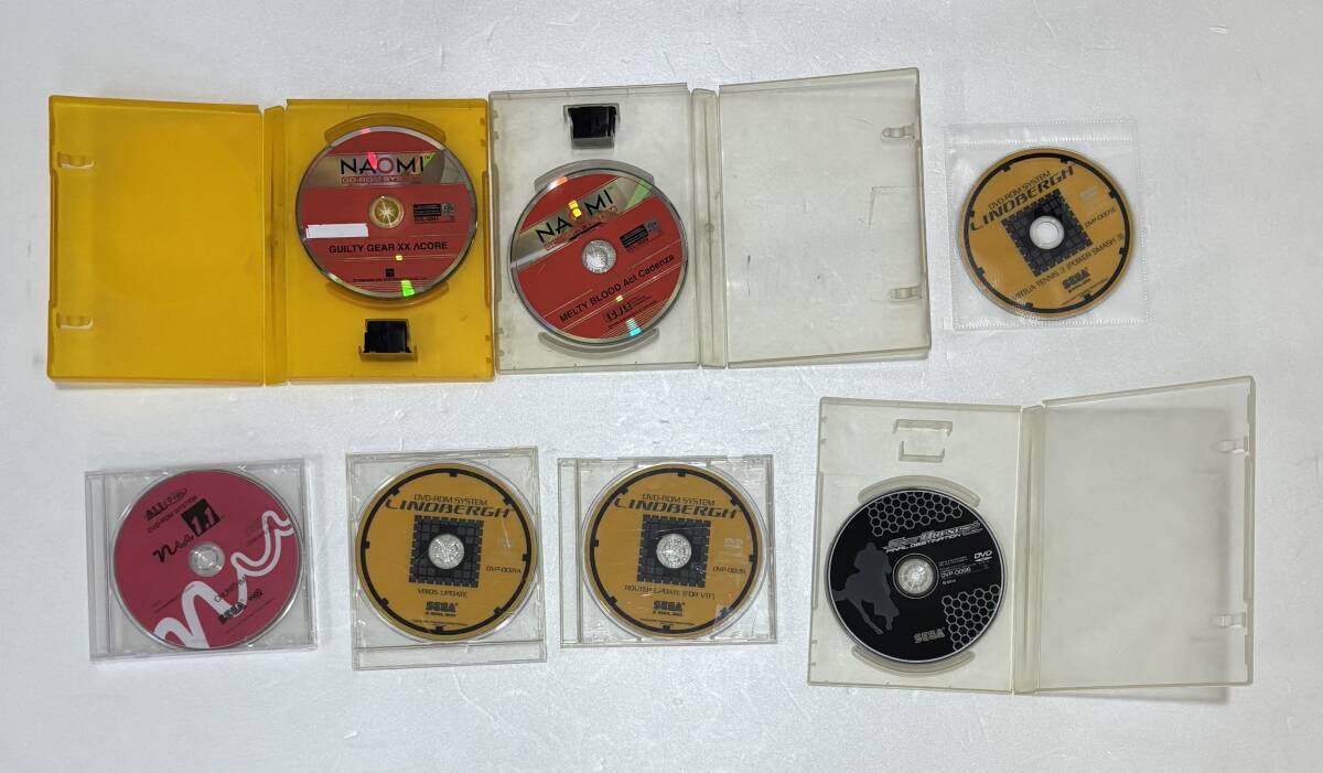 【セガ】 ナオミ/リンドバーグ/nu等 ゲームソフトDVD等(メルティブラッド/ギルティーギア/チューニズム等)拍卖