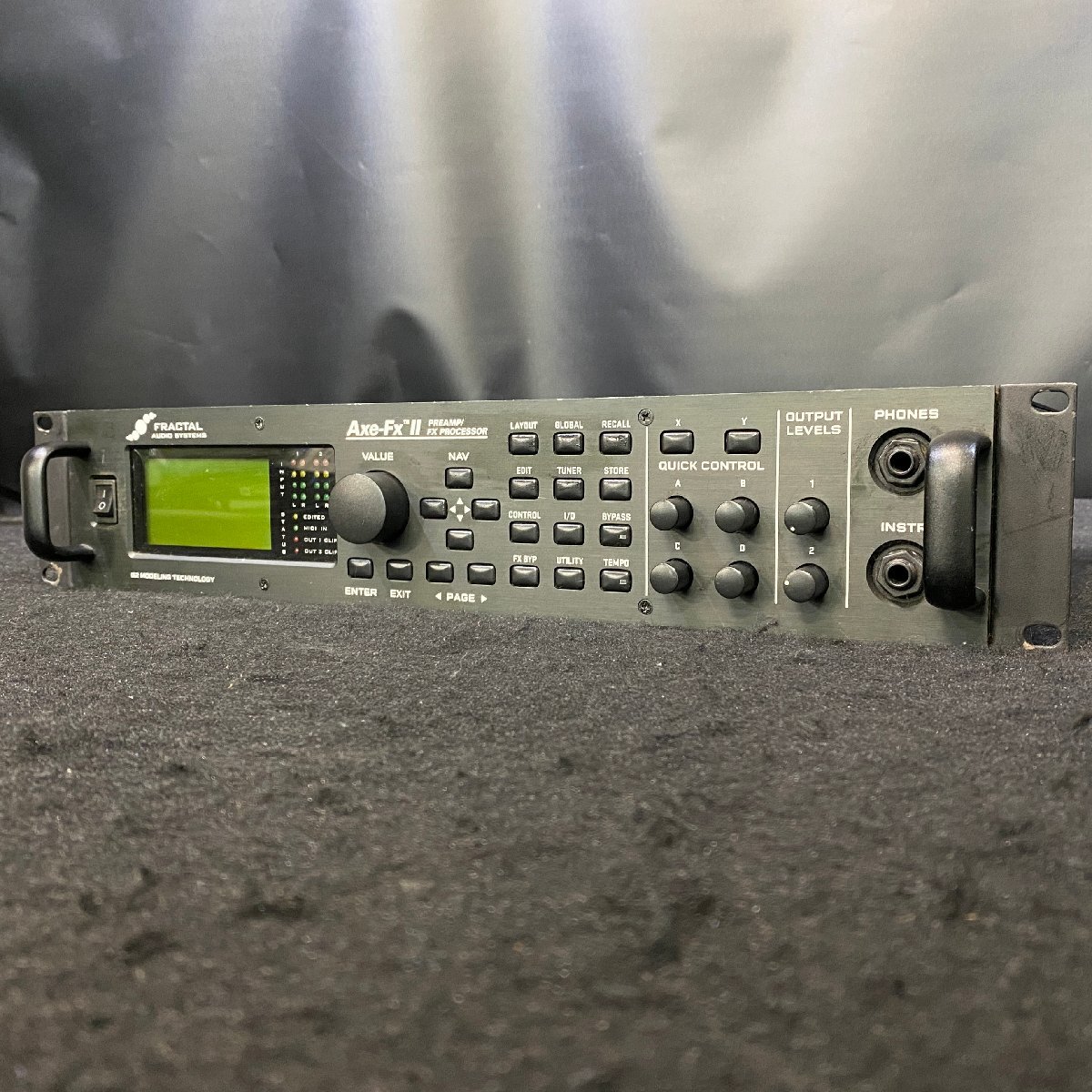 【 J 】6212 FRACTAL AUDIO SYSTEMS Axe-Fx II ギターマルチエフェクター フラクタルオーディオシステムズ 199861拍卖