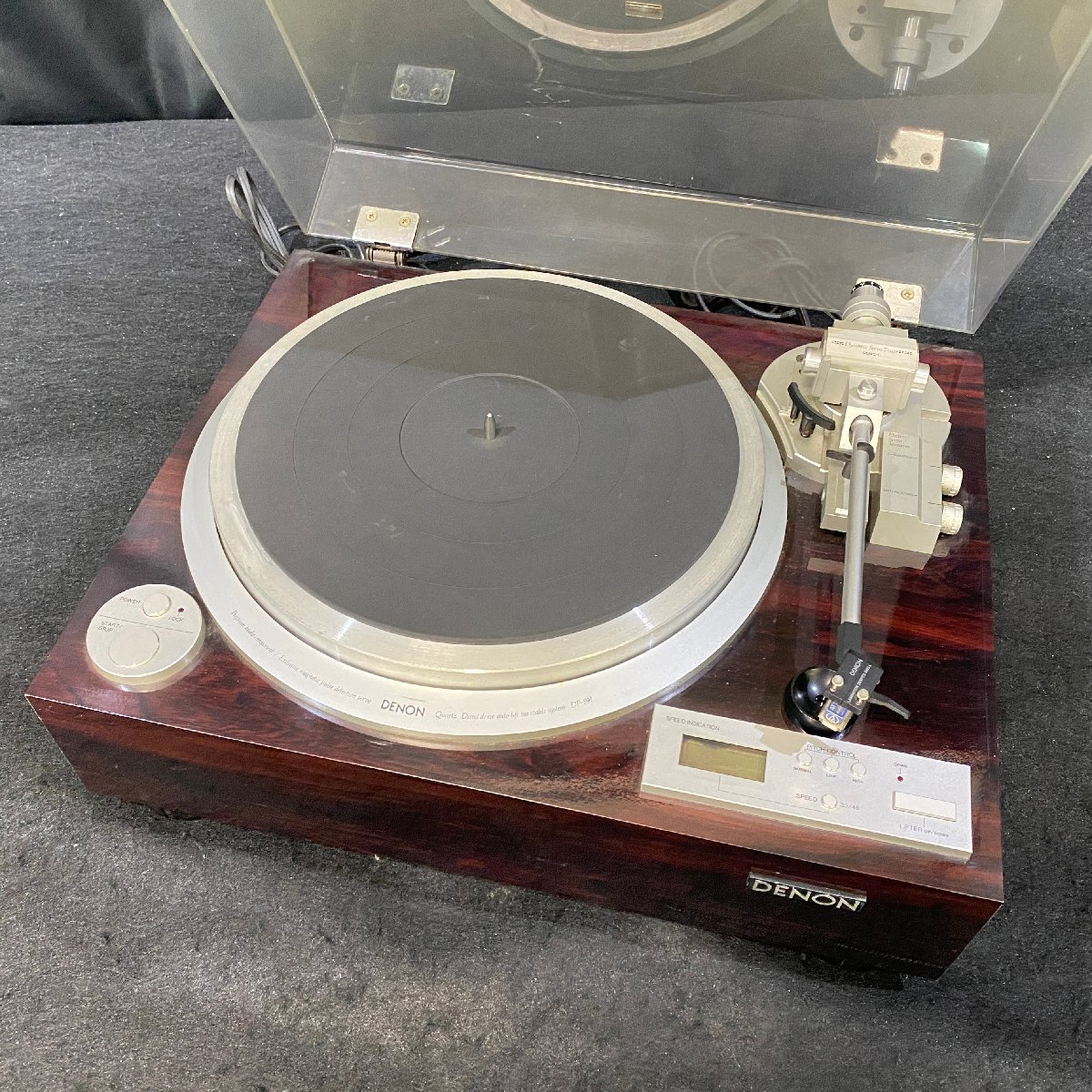 【 J 】6220 DENON DP-59L ターンテーブル デノン/audio-technica AT15Ea VM型カートリッジ オーディオテクニカ 199782拍卖